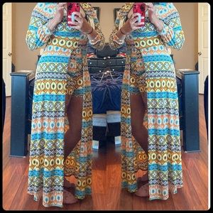 Dress with shorts attached